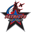 Patriots jet team logo patch